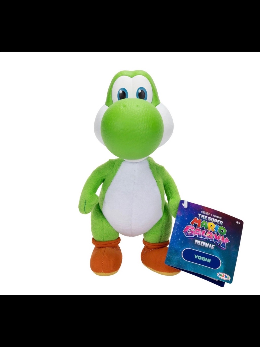 Official The Super Mario Galaxy Movie Yoshi Plush - Green
